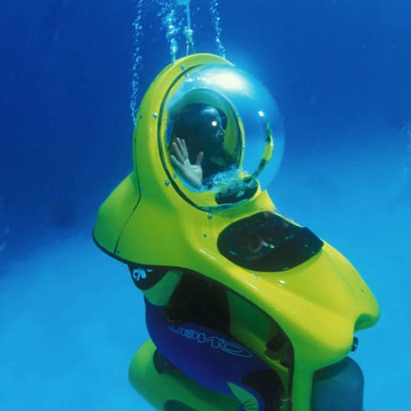 Mini Submarino en Cozumel